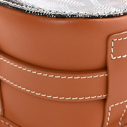 Goyard Goyardine Belvedere II MM Messenger Bag Black Gold 14 of 14
