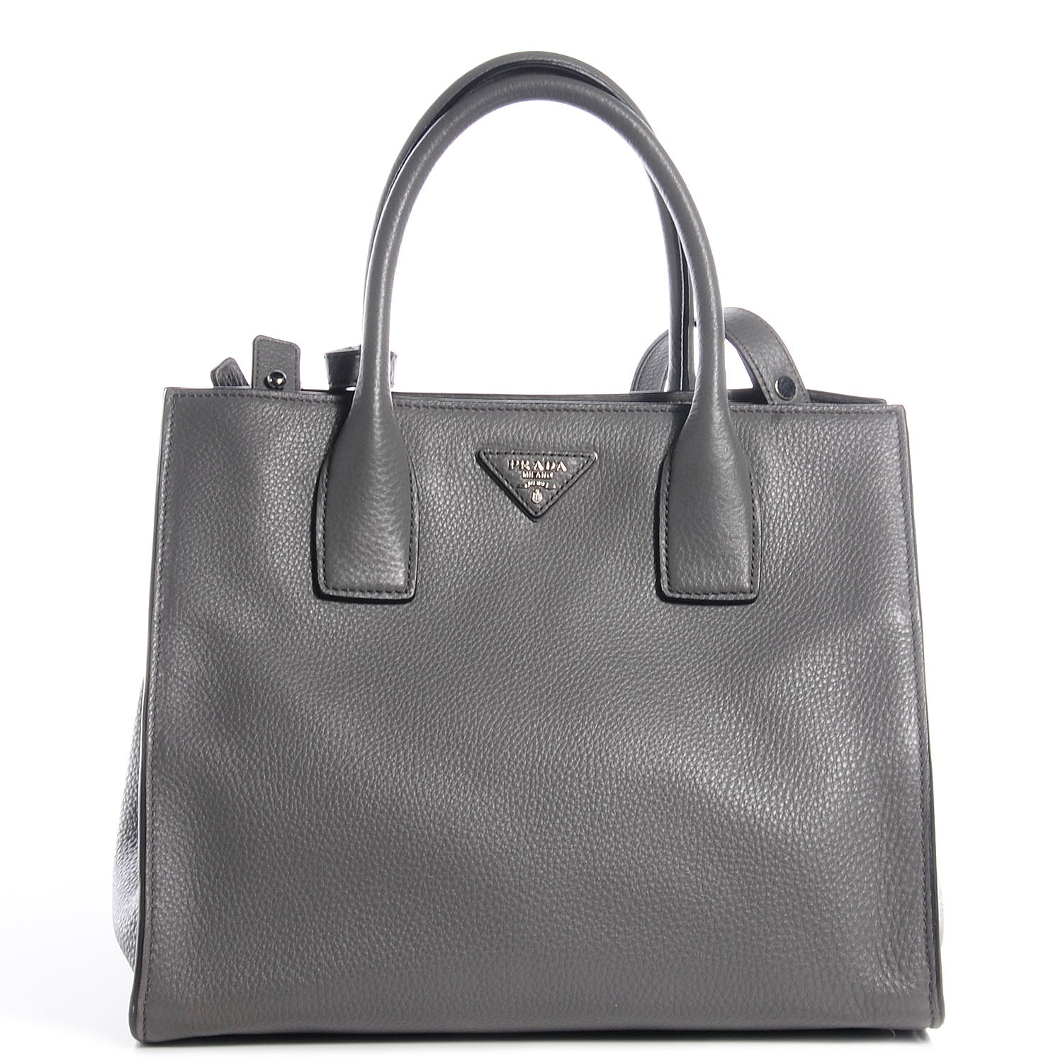 Prada Vitello Daino Shopping Tote Marmo 1 of 9