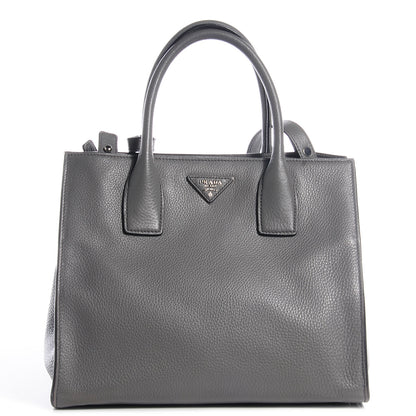 Prada Vitello Daino Shopping Tote Marmo 1 of 9
