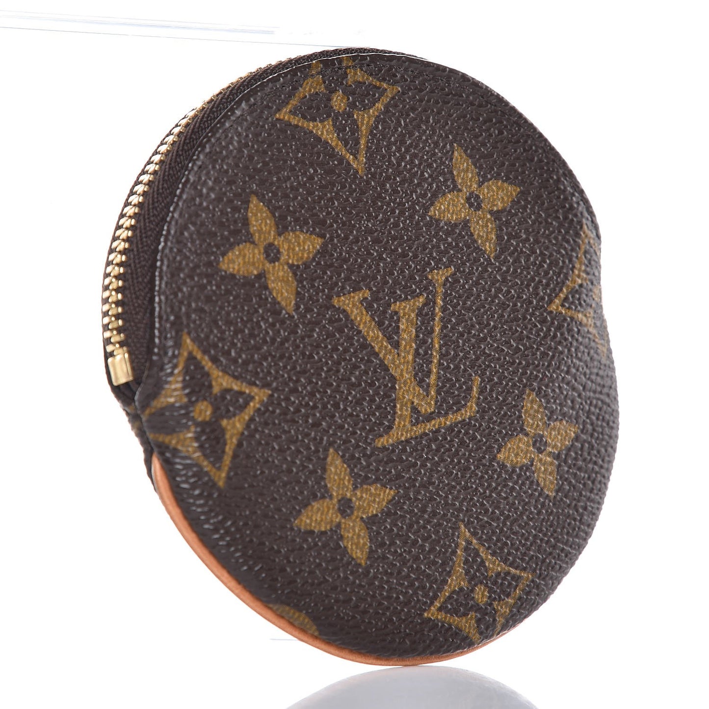 Monogram Round Coin Purse