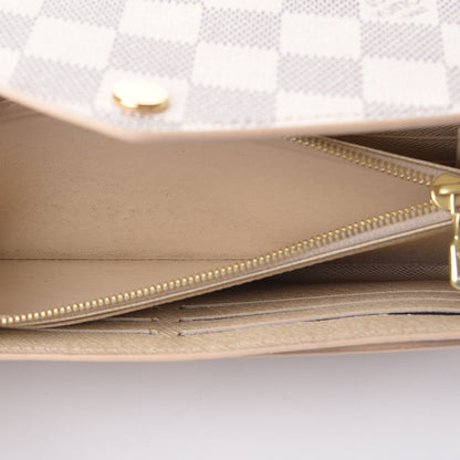 Louis Vuitton Damier Azur Sarah Wallet NM 8 of 12