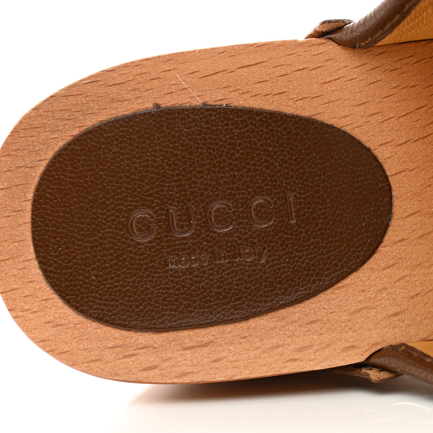 Gucci Monogram Goatskin Horsebit Clog Mules 37 Beige Ebony Brown Sugar 5 of 10