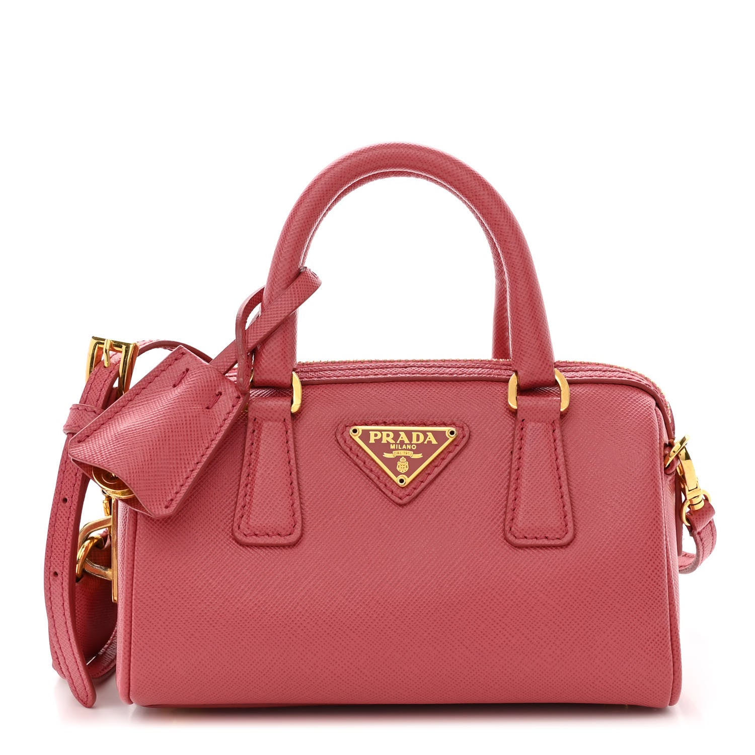 Prada Saffiano Lux Mini Convertible Bowler Tamaris 1 of 11