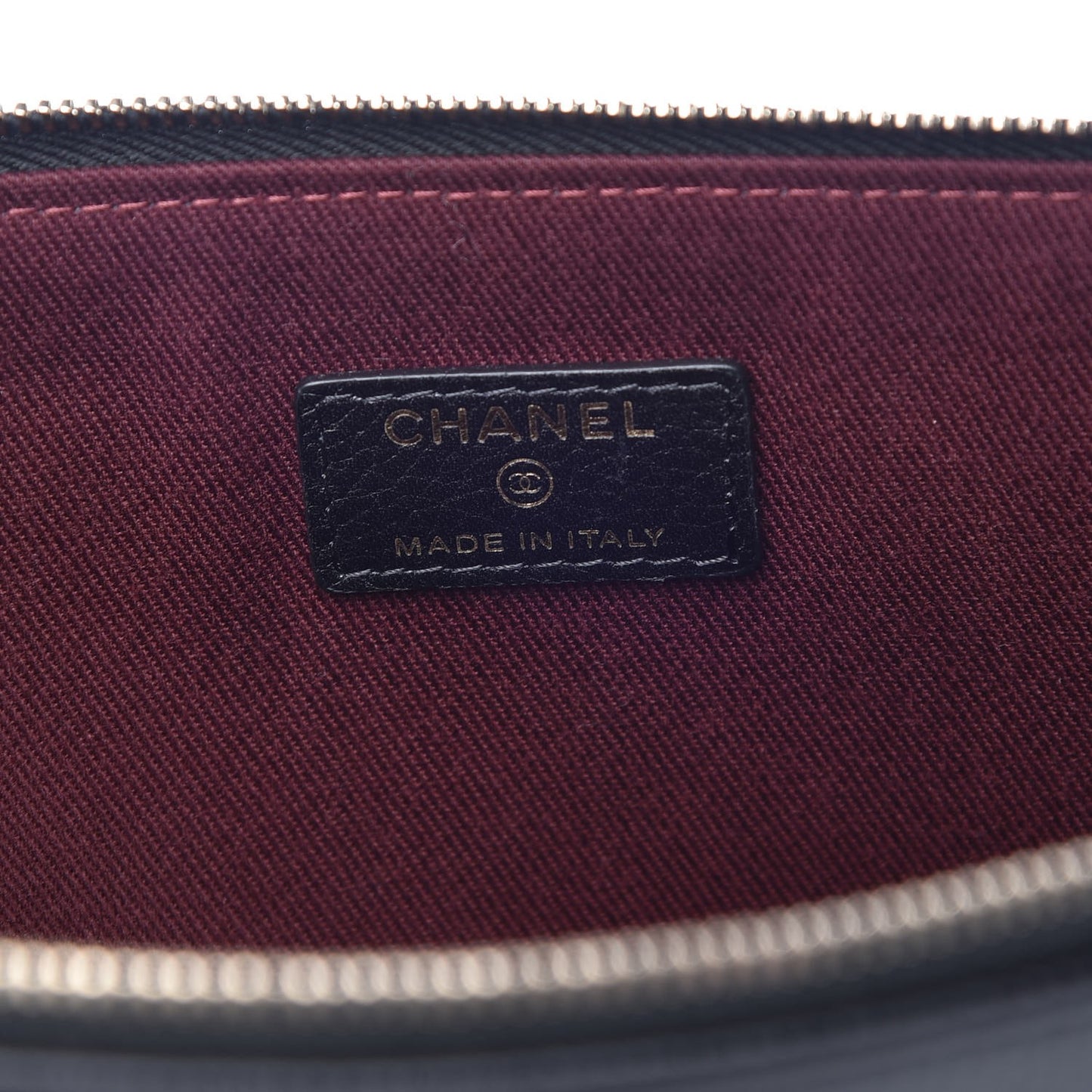 Grained Calfskin Large Neo Executive Cosmetic Case Black