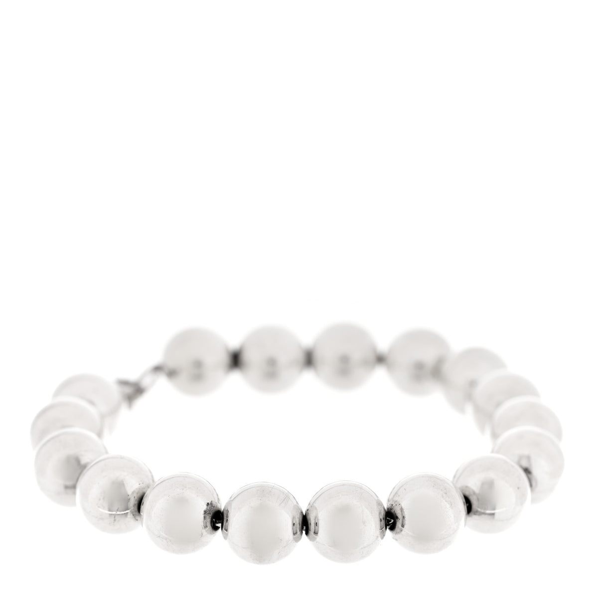 Sterling Silver 10mm Hardwear Ball Bracelet