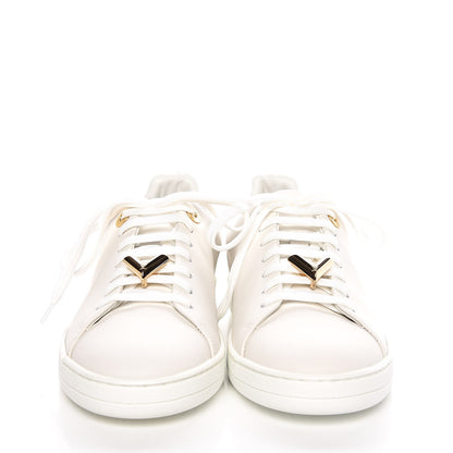Louis Vuitton Calfskin Frontrow Sneakers 36.5 White 2 of 8