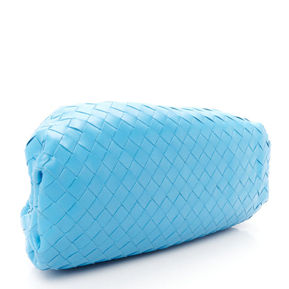 Bottega Veneta Nappa Maxi Intrecciato The Pouch Oversized Clutch Swimming Pool 4 of 10