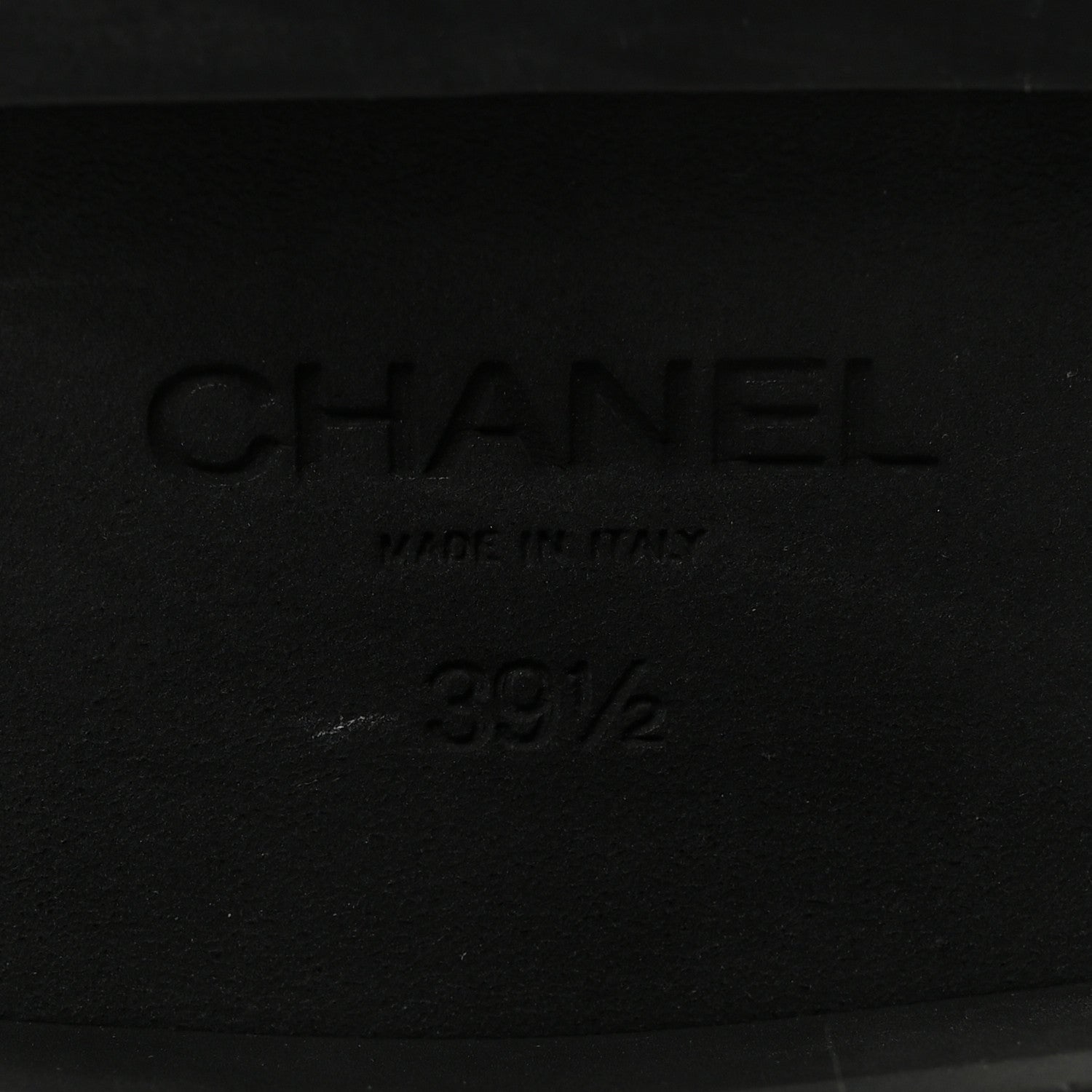 Chanel Calfskin Patent Cap Toe Ankle Boots 39.5 Black 7 of 9