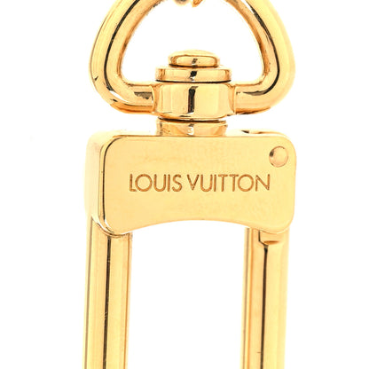 Louis Vuitton Brass Monogram Blooming Flowers Bag Charm Key Holder Rose Ballerine 3 of 5