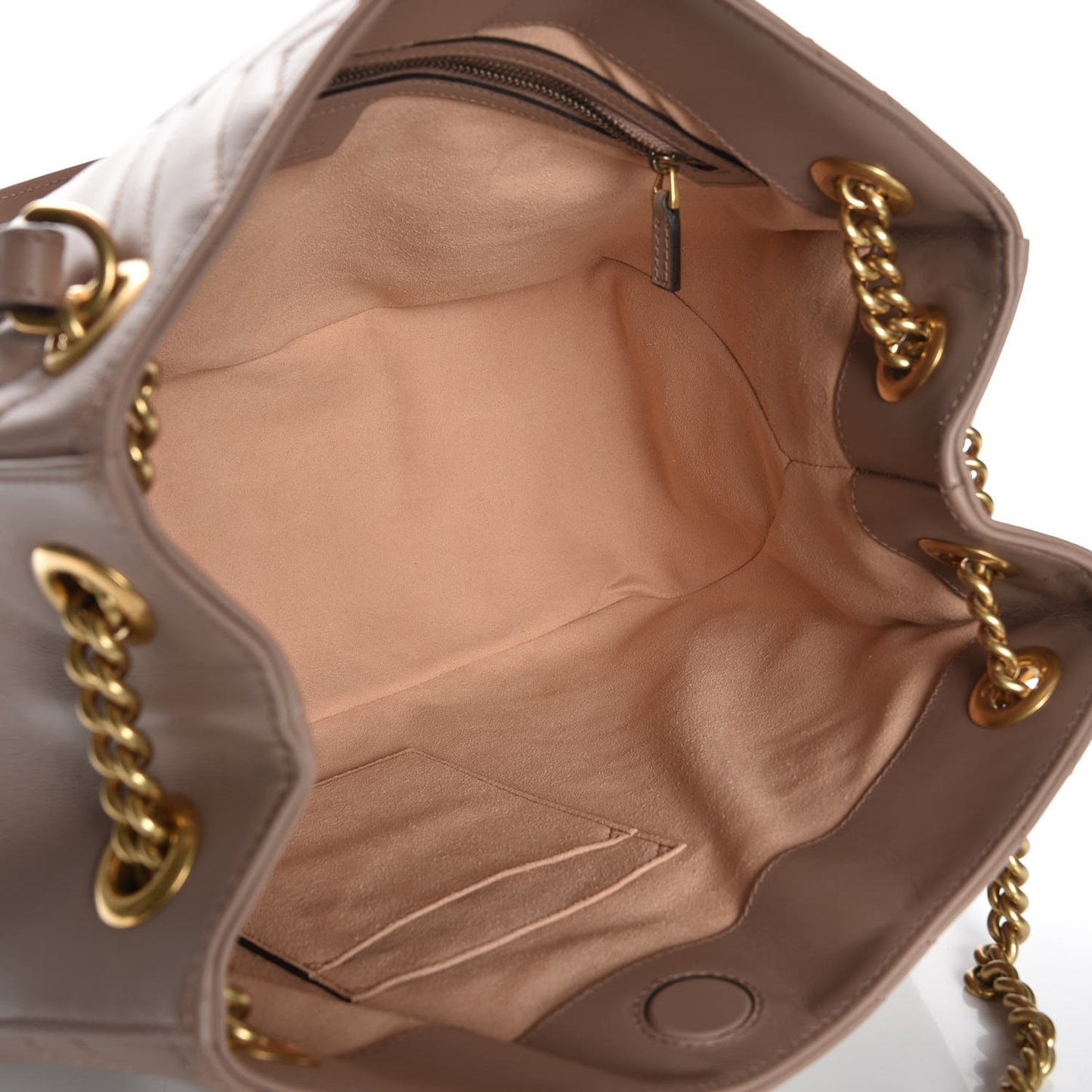 Calfskin Matelasse Medium GG Marmont Shoulder Tote Bag Porcelain Rose
