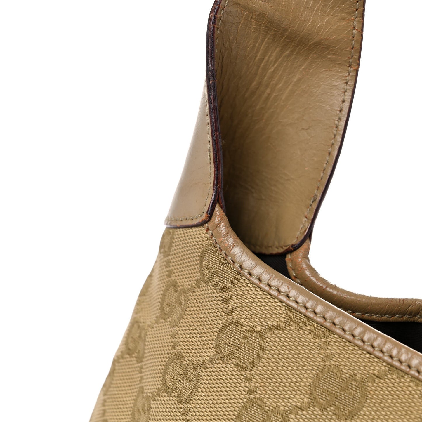 Monogram Web Jackie O Hobo Beige
