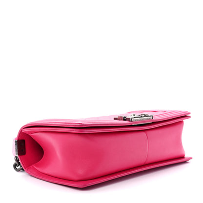 Chanel Lambskin Quilted Medium Boy Flap Pink 3 of 10