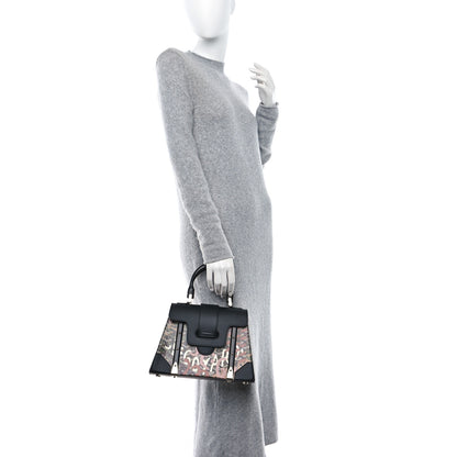 Goyard Goyardine Lettres Camouflage Saigon PM Black Pink Multicolor 2 of 9