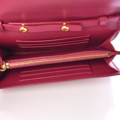 Prada Tessuto Quilted Mini Crossbody Wallet Ibisco 5 of 11