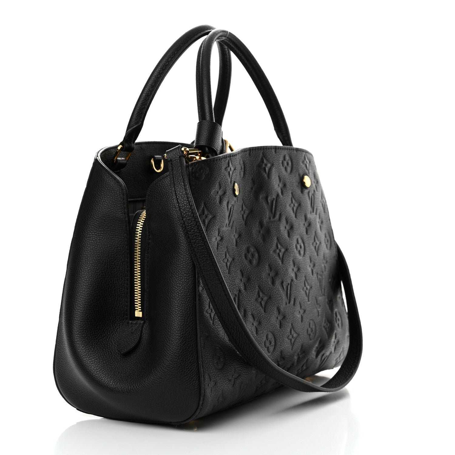 Louis Vuitton Empreinte Montaigne MM Black 3 of 11