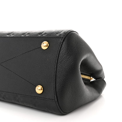 Louis Vuitton Empreinte Montaigne MM Black 10 of 11