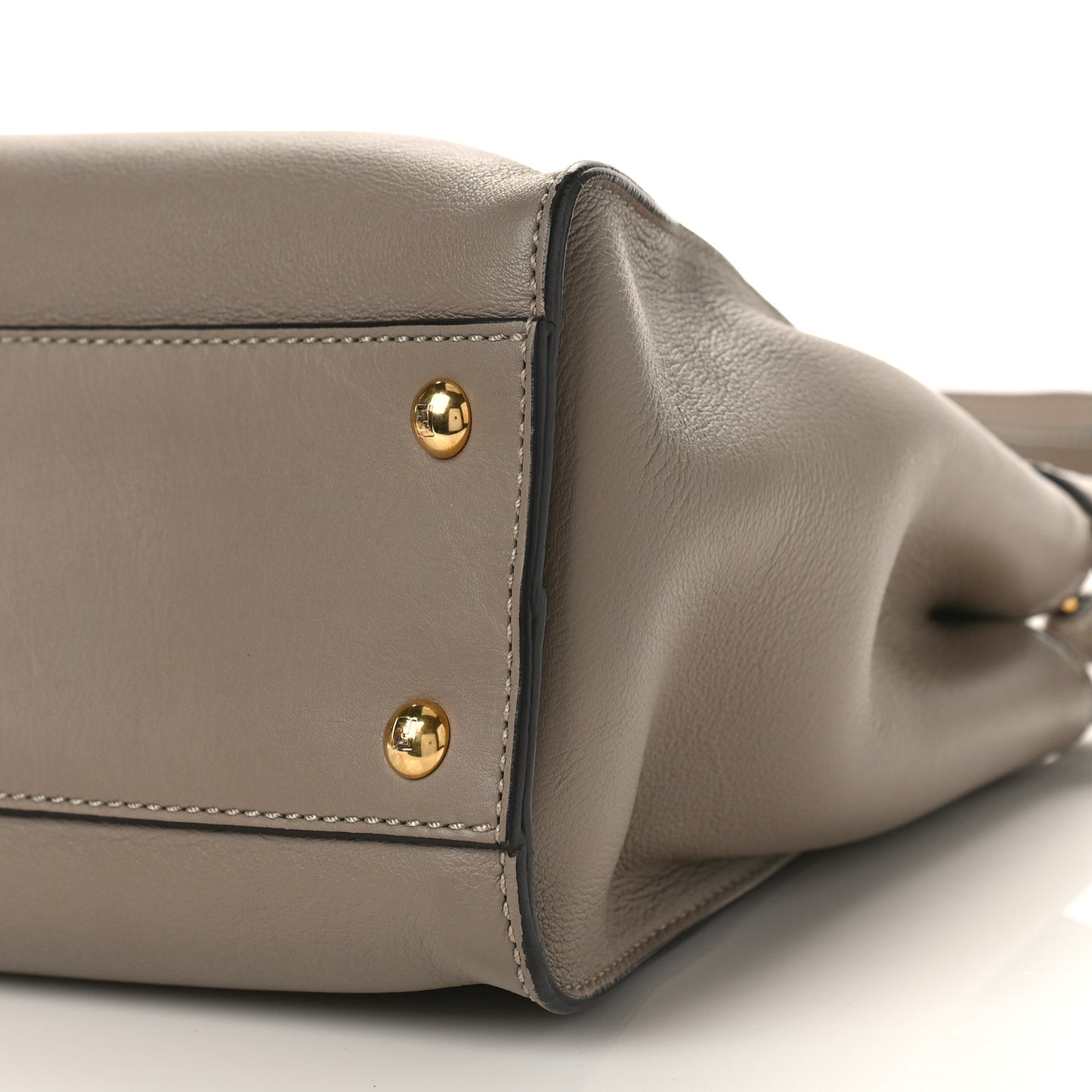 Vitello Seta Plexiglass Tortoise Medium Peekaboo Iconic Satchel Tortora