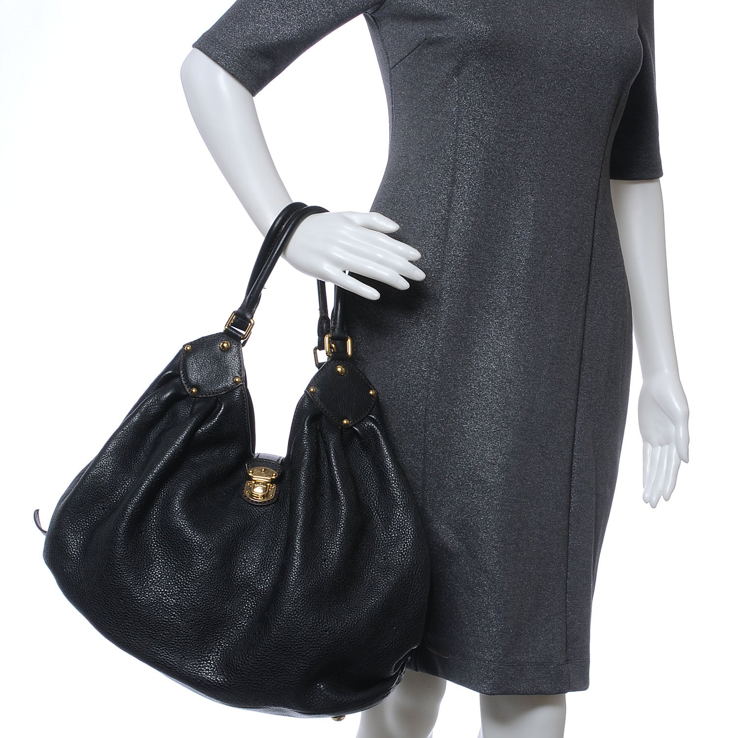 Louis Vuitton Mahina XL Black 2 of 7