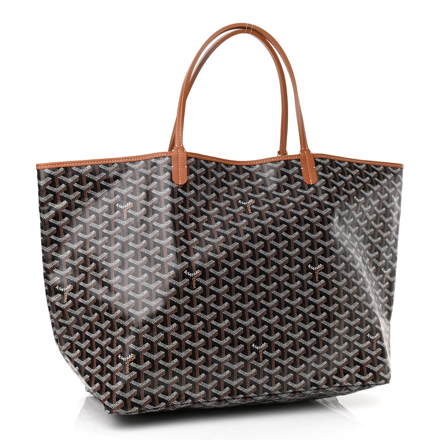 Goyard Goyardine Saint Louis GM Black Gold 4 of 11