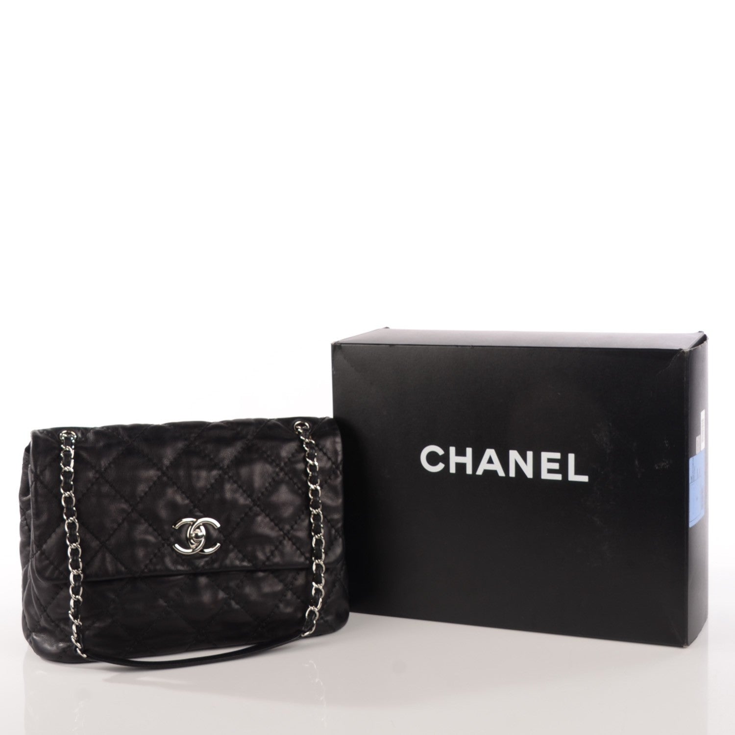 Chanel Calfskin Large Love Me Tender Flap Black 5 of 9