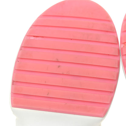 Louis Vuitton Calfskin Technical Nylon LV Archlight Sneakers 38 White Pink Blue 7 of 16
