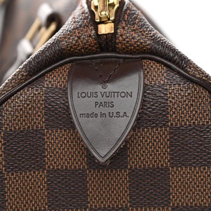 Louis Vuitton Damier Ebene Speedy 30 6 of 12
