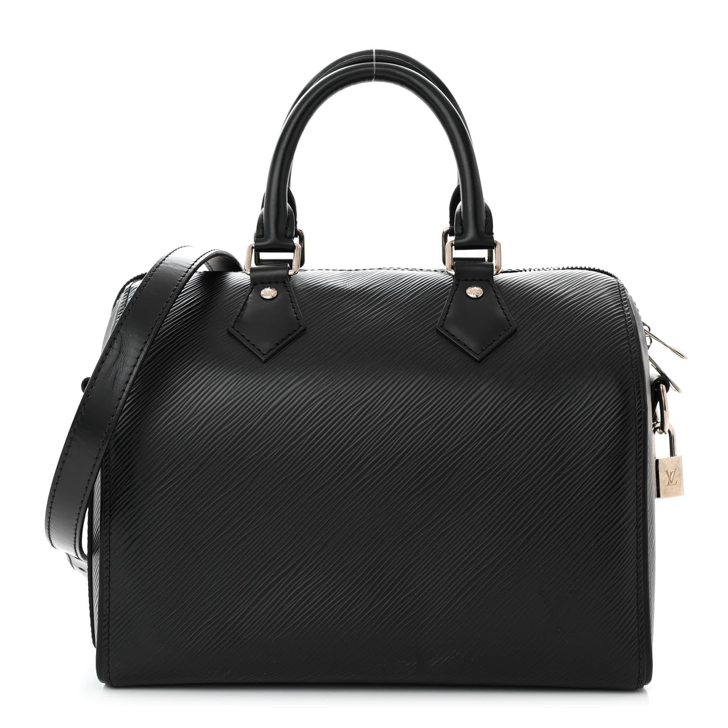 Louis Vuitton Epi Speedy Bandouliere 25 Black 1 of 9