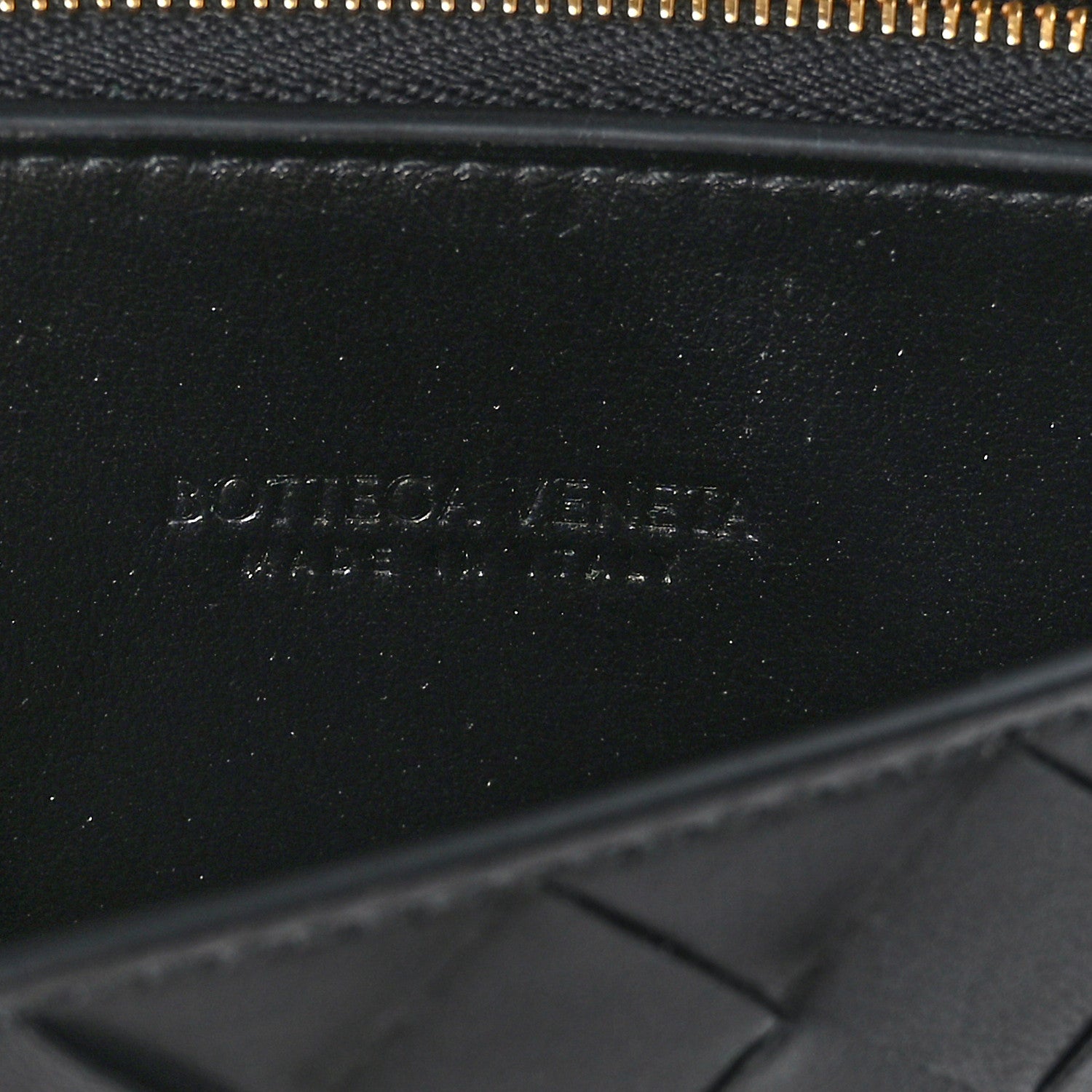 Bottega Veneta Nappa Intrecciato Wallet On Strap Black 6 of 9