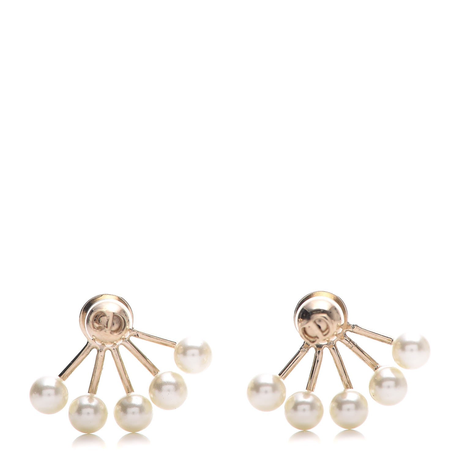 Christian Dior Pearl La Peite Tribale Earrings 1 of 5