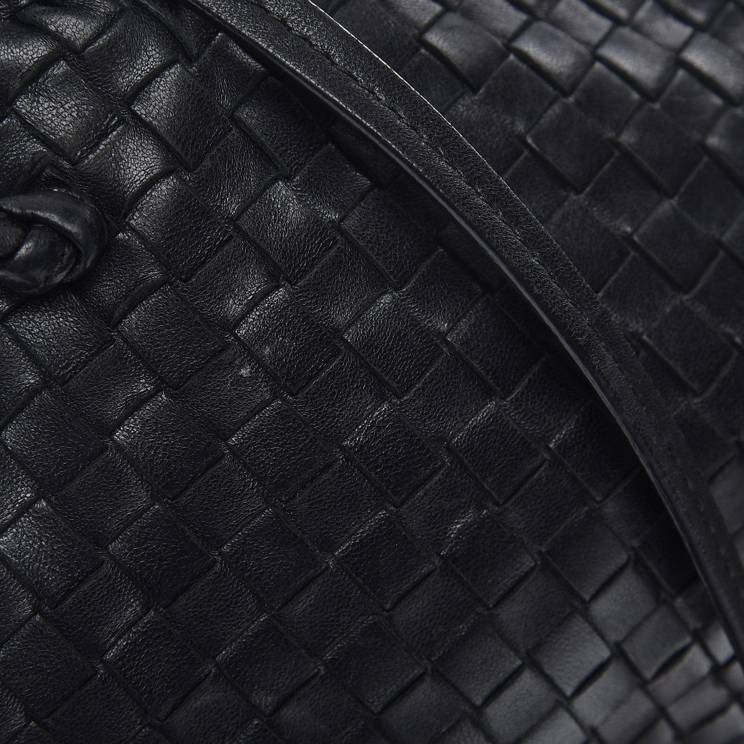 Bottega Veneta Nappa Intrecciato Pillow Crossbody Messenger Nero Black 10 of 12