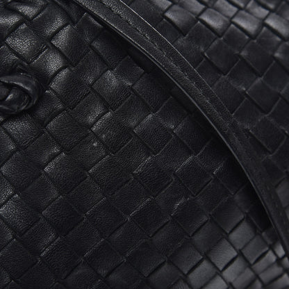 Bottega Veneta Nappa Intrecciato Pillow Crossbody Messenger Nero Black 10 of 12
