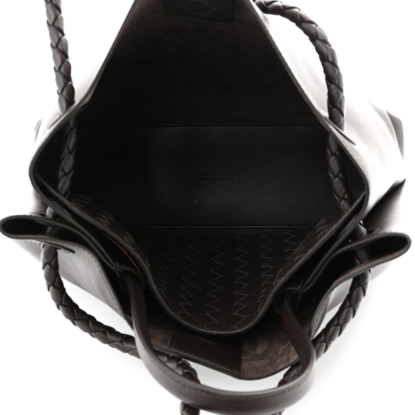 Silky Calfskin Medium Andiamo Shoulder Bag Fondant