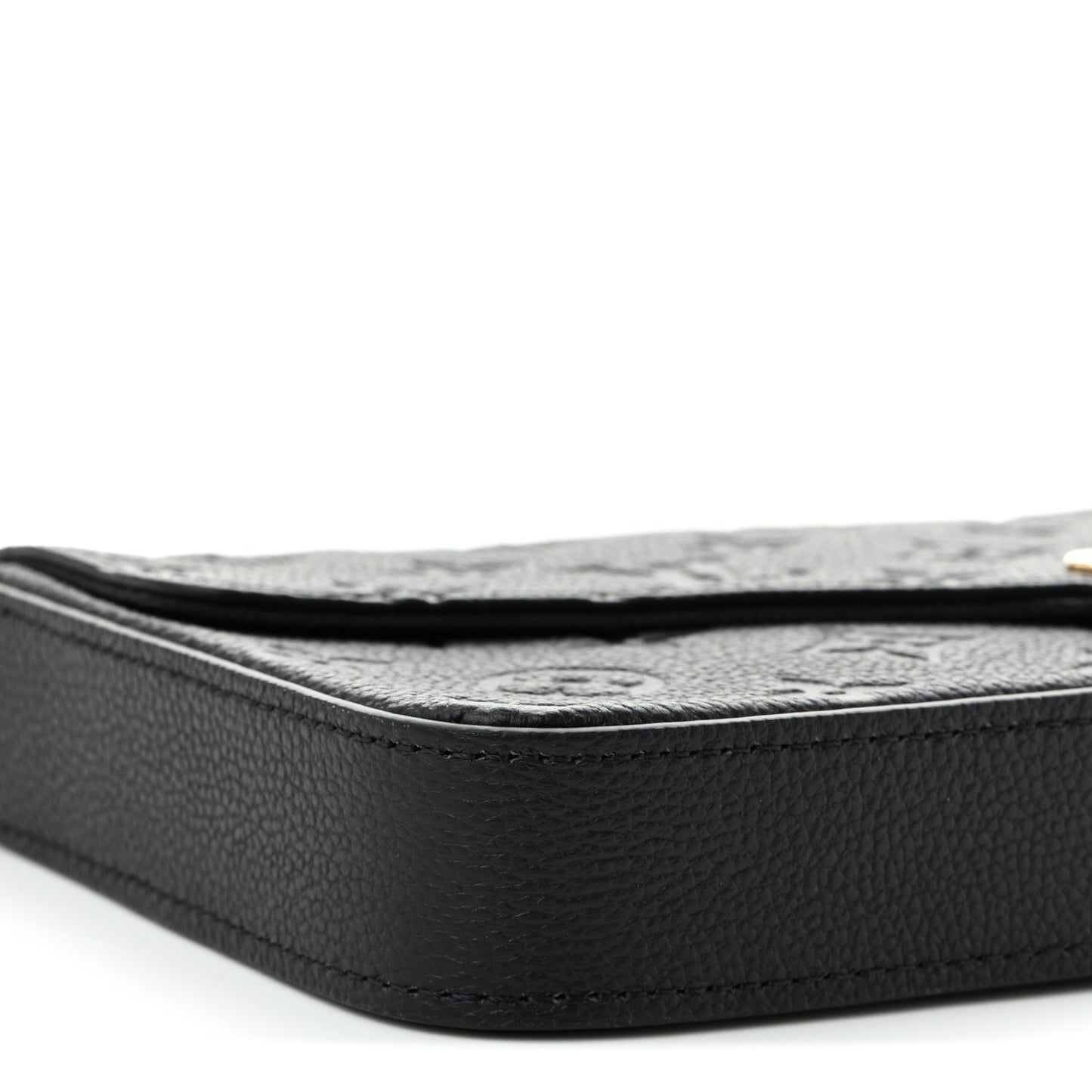Empreinte Pochette Felicie Chain Wallet Black