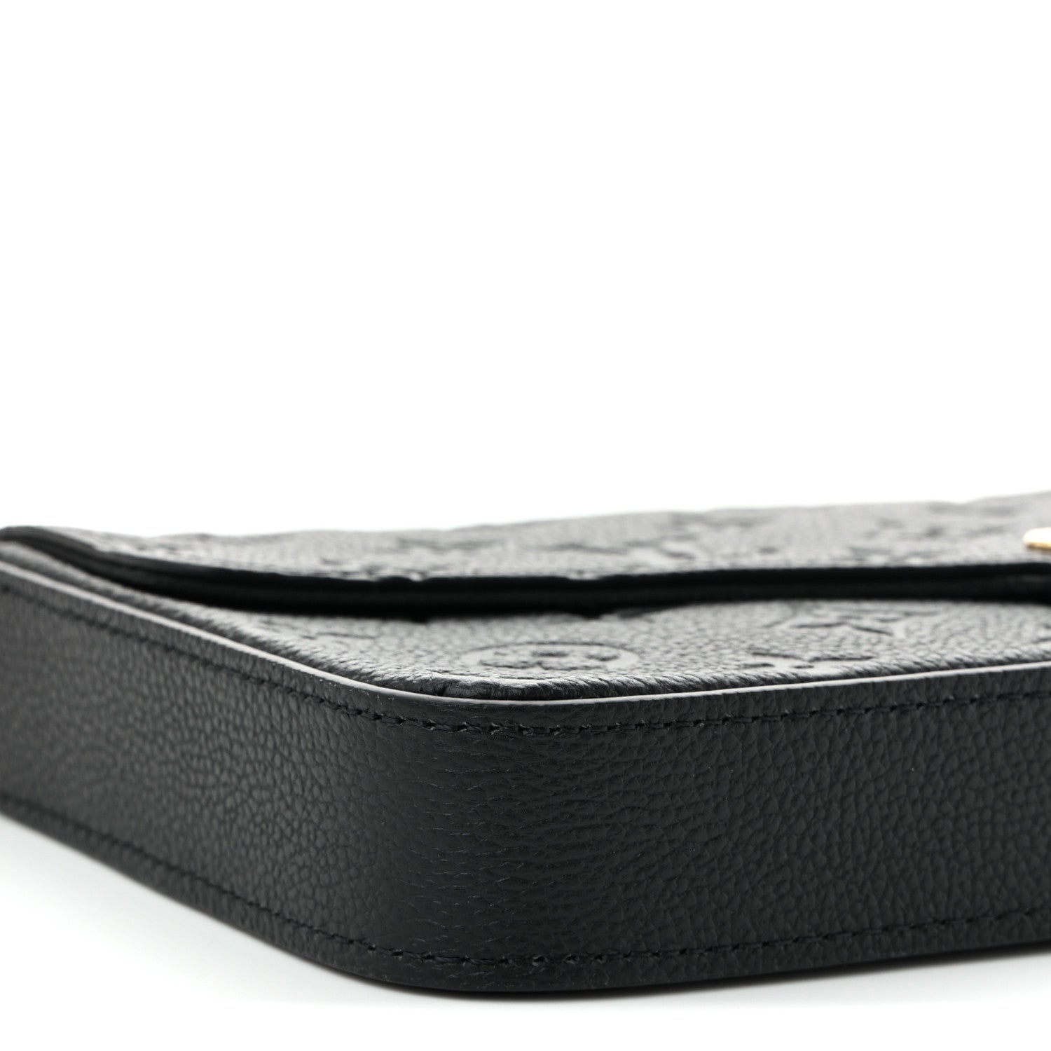 Louis Vuitton Empreinte Pochette Felicie Chain Wallet Black 8 of 9