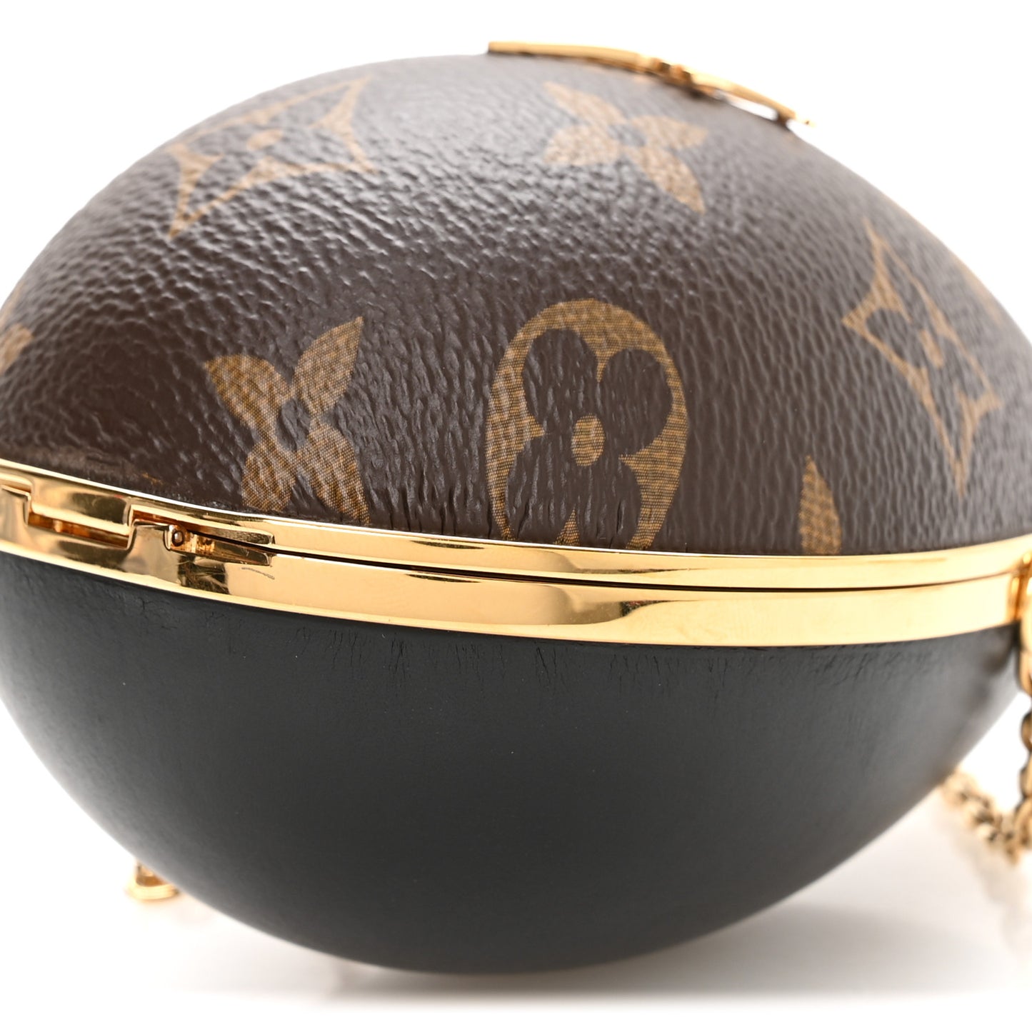 Monogram Egg Case Black