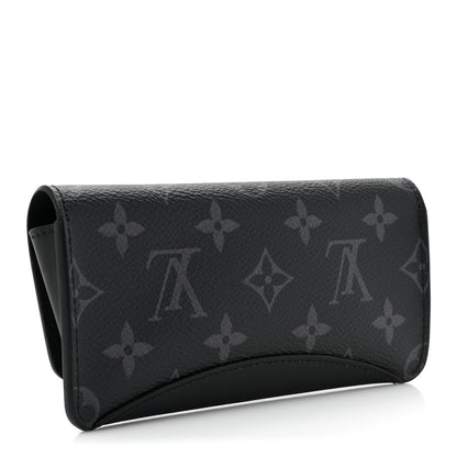 Louis Vuitton Monogram Eclipse Woody Sunglass Case 3 of 9