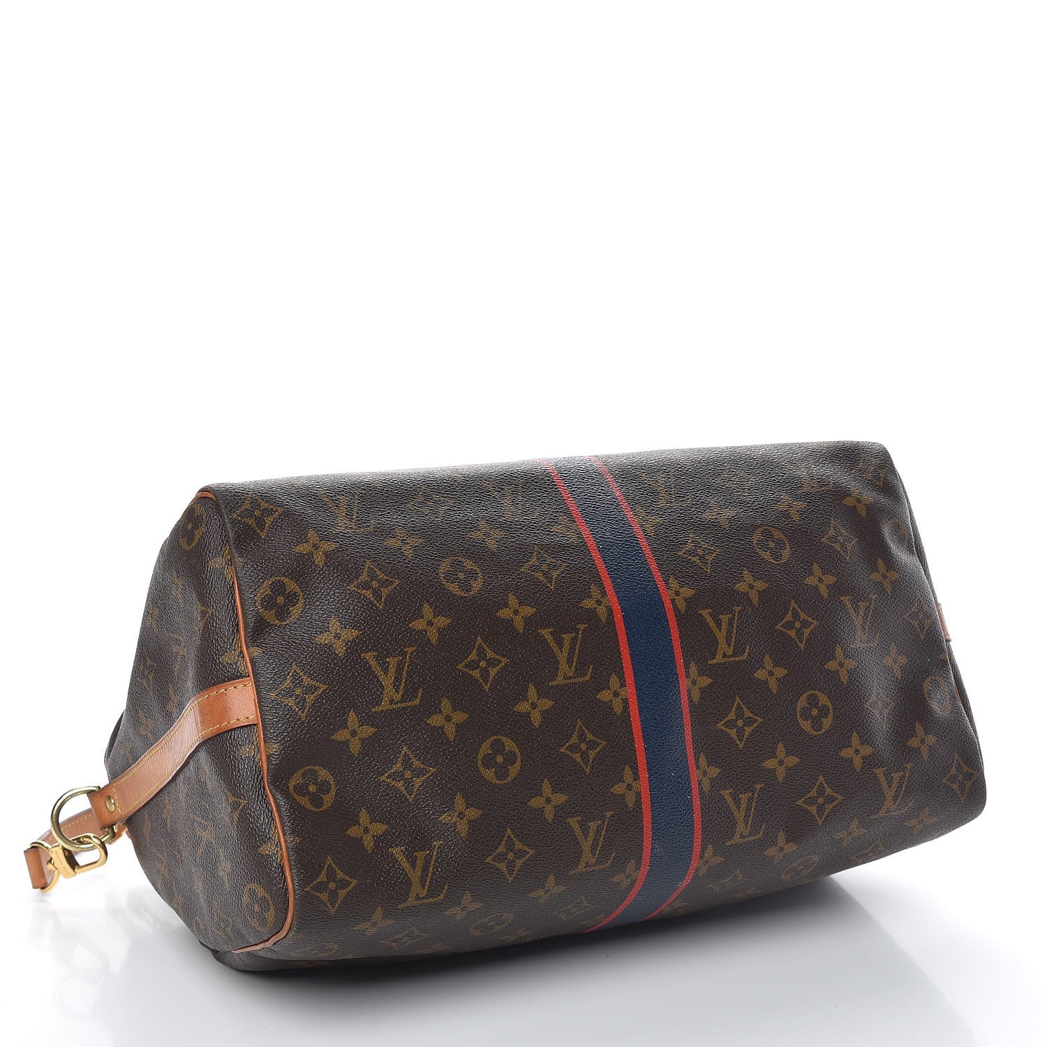 Louis Vuitton Monogram My LV Heritage Speedy Bandouliere 35 Blue Marine Rouge 5 of 23
