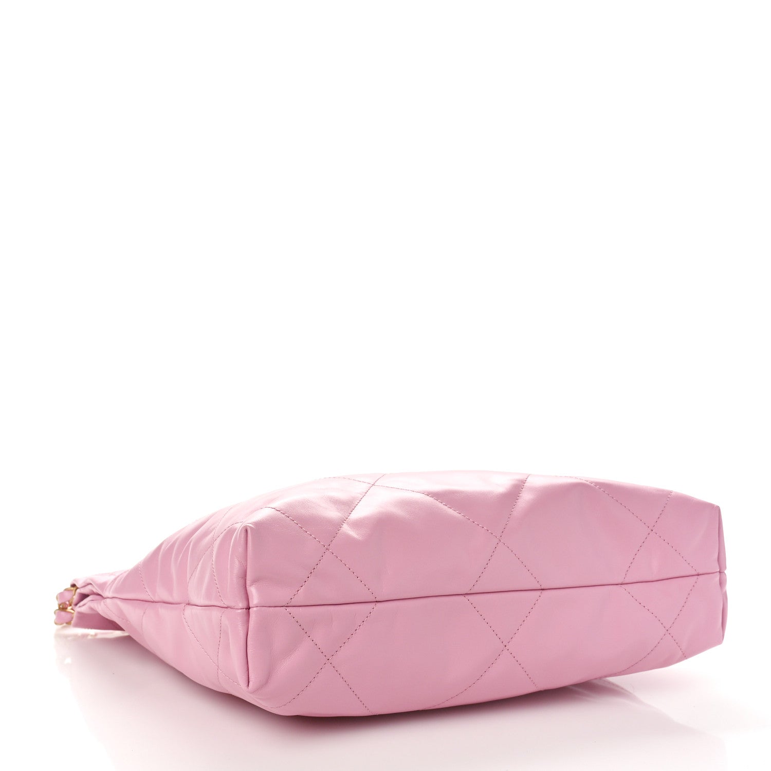Chanel Shiny Calfskin Quilted Small Chanel 22 Pink 5 of 10
