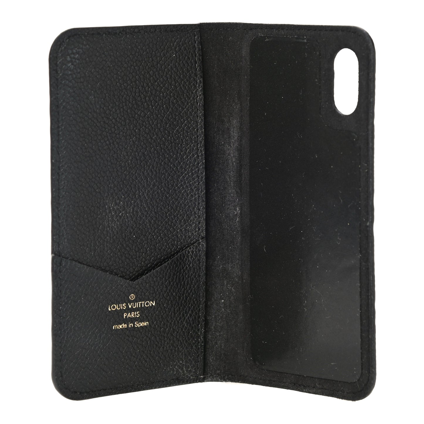 Empreinte iPhone X/XS Folio Case Black