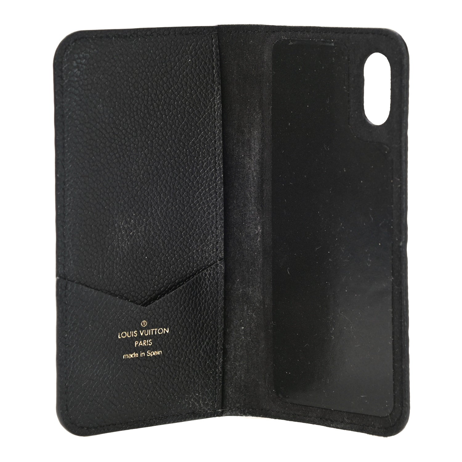 Louis Vuitton Empreinte iPhone X/XS Folio Case Black 5 of 13