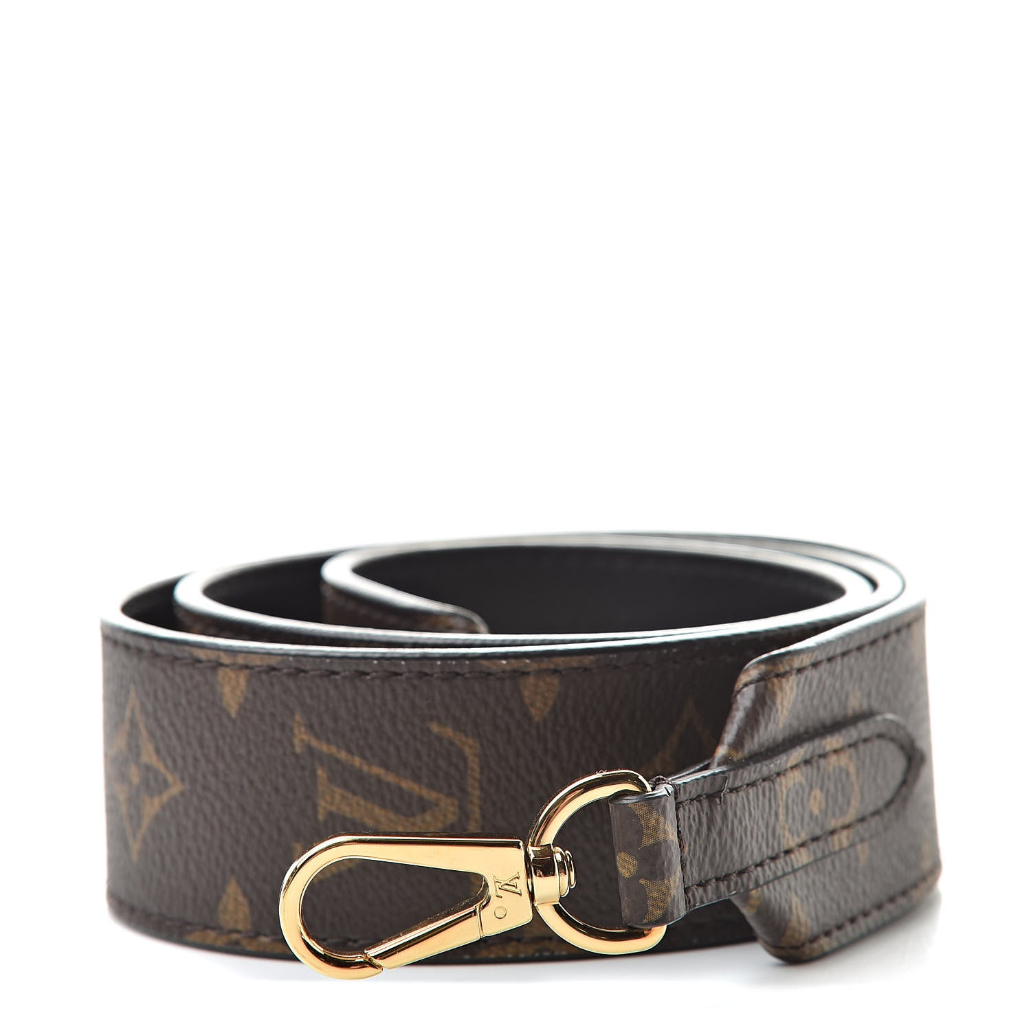 Louis Vuitton Monogram Bandouliere Shoulder Strap Black 1 of 4