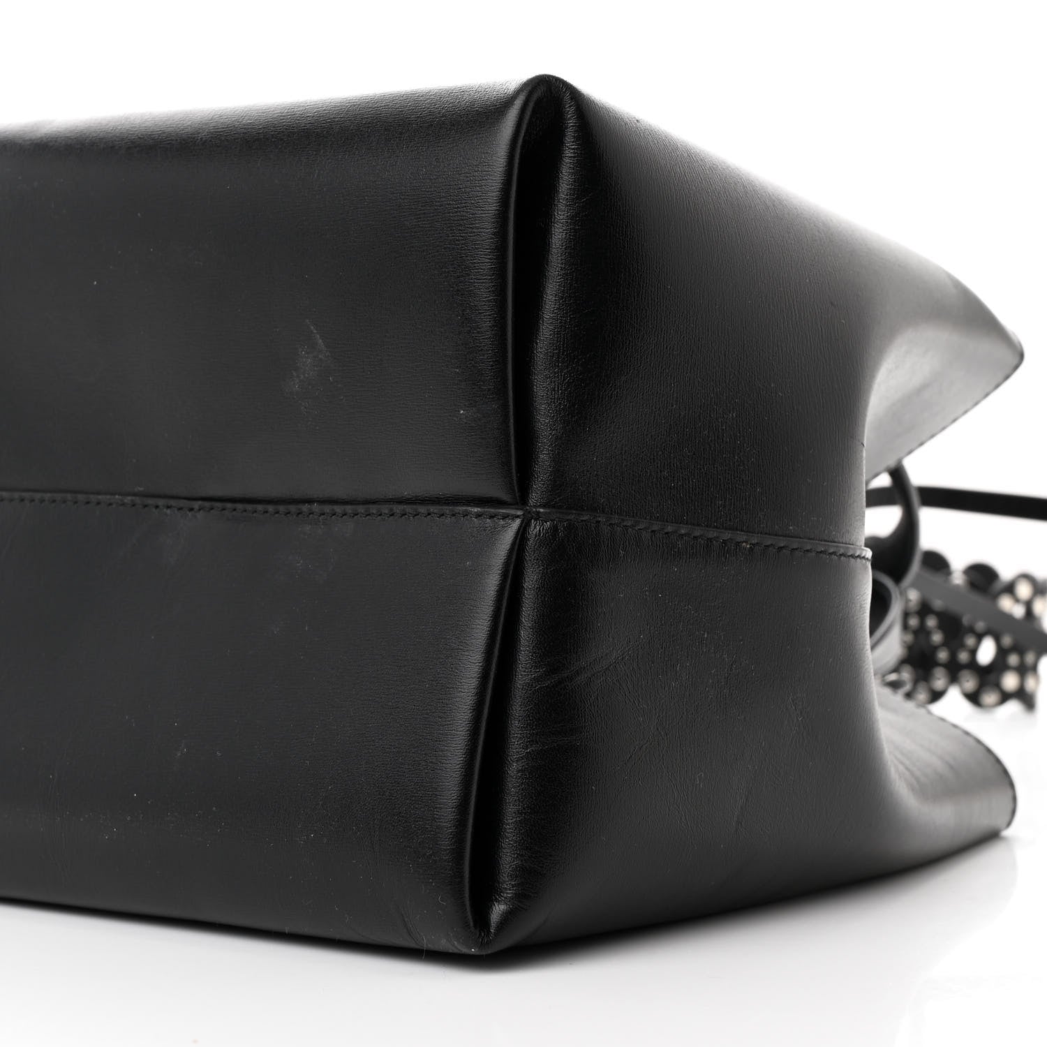 Alaia Calfskin Clou Etoile Strap Mina 25 Bag Black 11 of 13