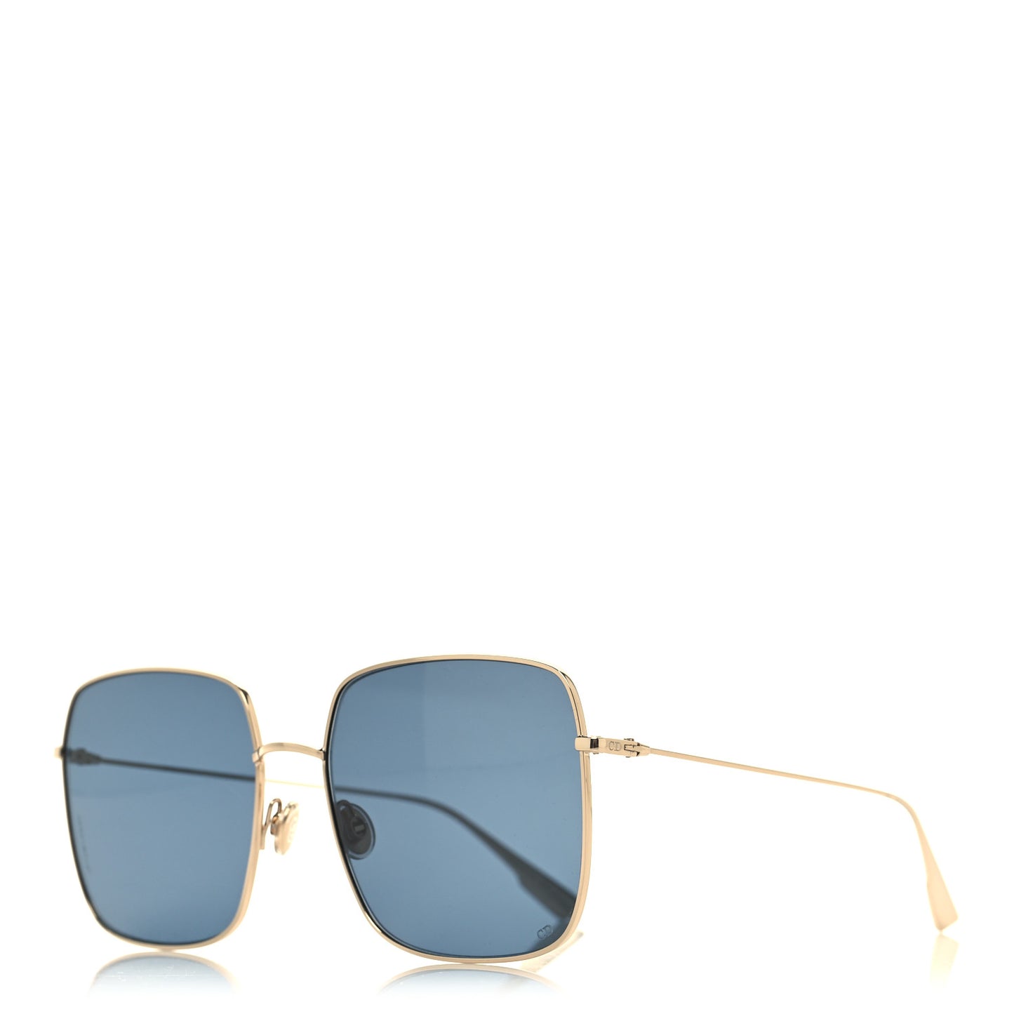 Metal Diorstellaire 1 Sunglasses Gold Blue