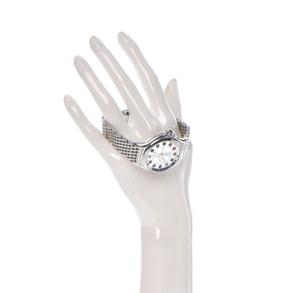 Fendi Stainless Steel Diamond Topaz 38mm Crazy Carats Rotating Gem Quartz Watch 4 of 10