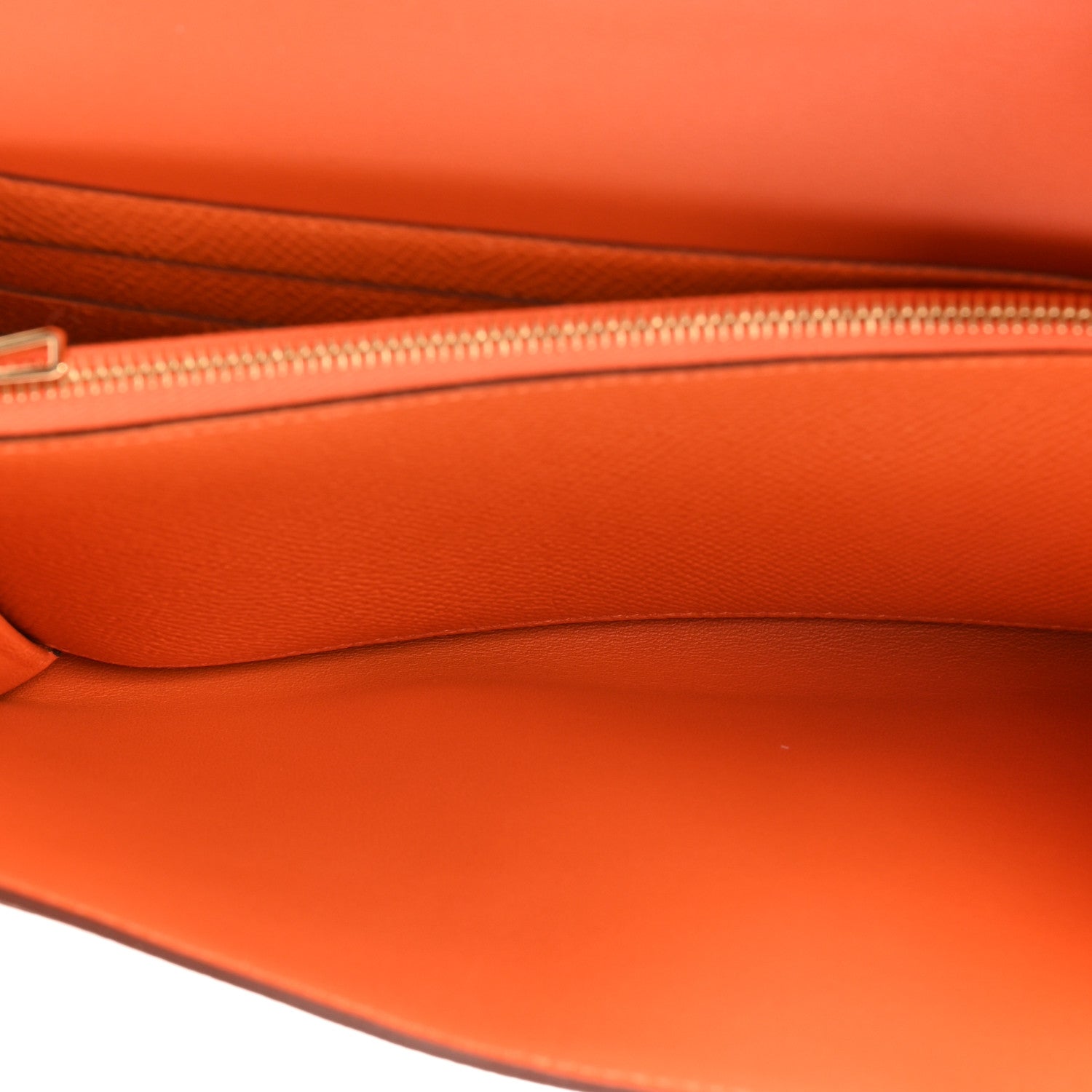Hermes Epsom Constance Long Wallet To Go Wallet Orange 6 of 11
