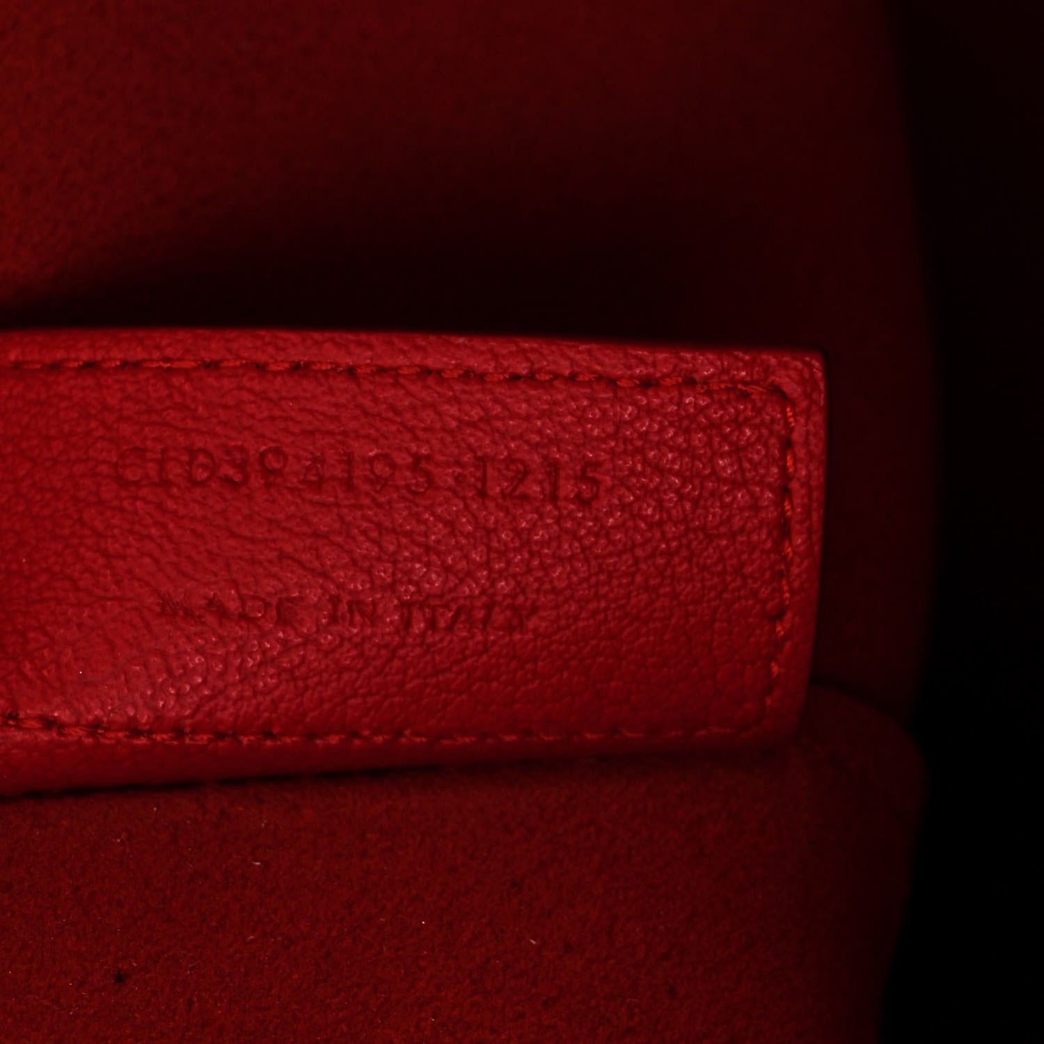 Saint Laurent Calfskin Large Shopping Tote Rouge Eros 8 of 13