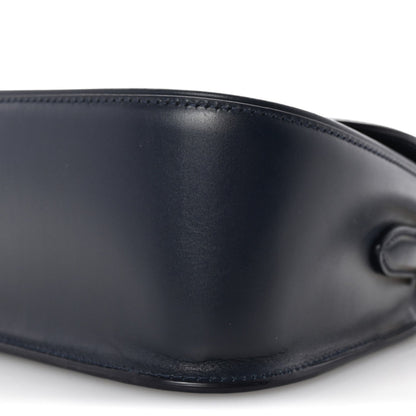Saint Laurent Box Calfskin Monogram Medium Solferino Shoulder Bag Blue 7 of 7
