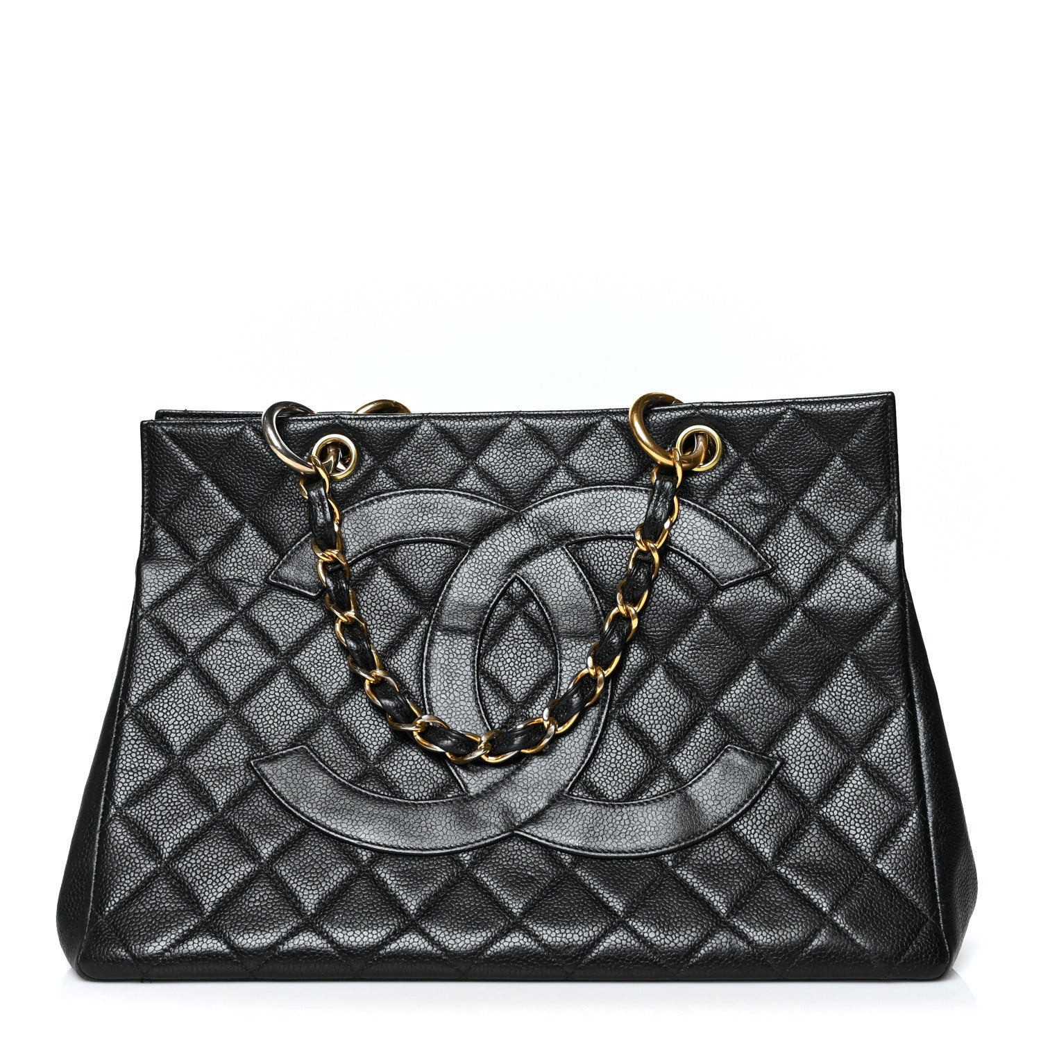 Chanel Caviar Quilted Grand Timeless Tote GTT Black 1 of 10