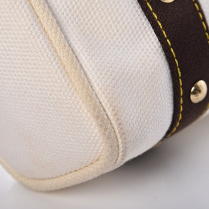 Louis Vuitton Toile Antigua Cabas MM Tote White 13 of 13