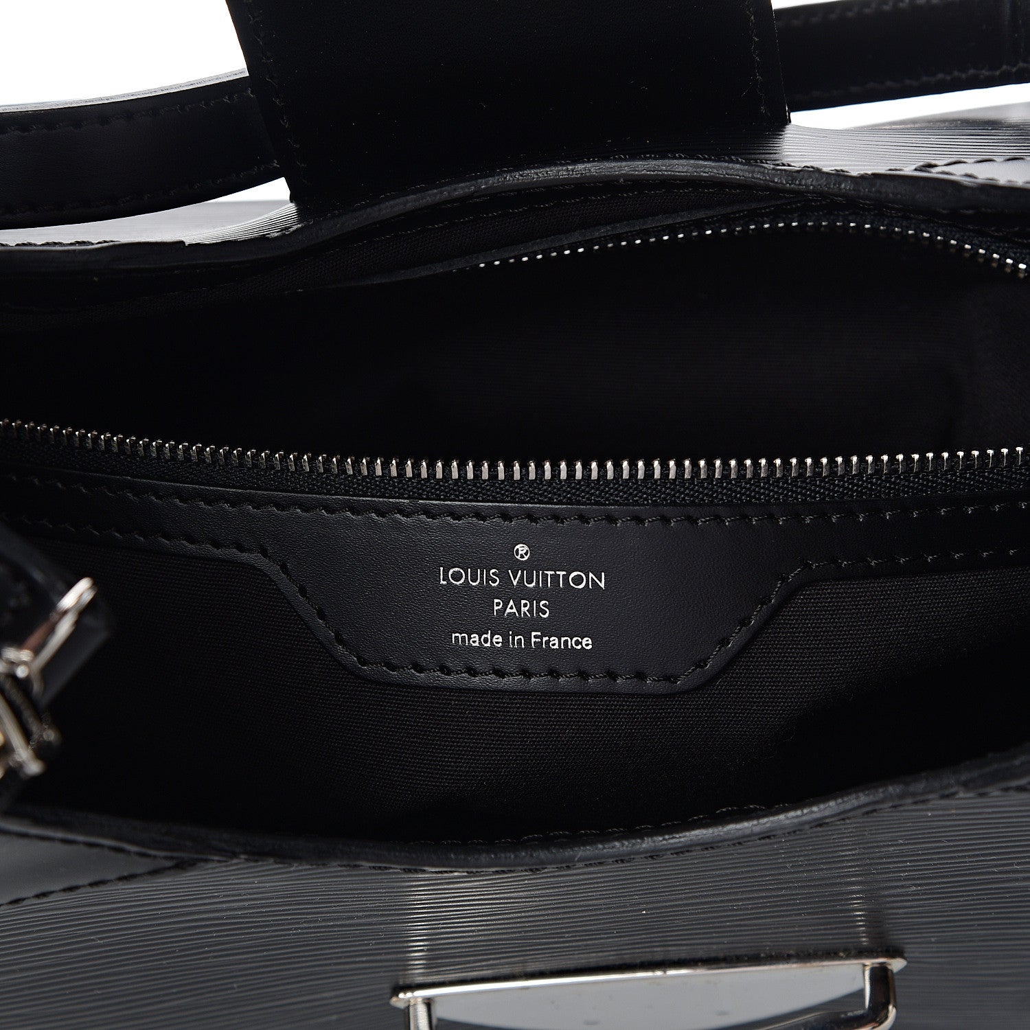 Louis Vuitton Epi Montaigne Sac Black 5 of 7